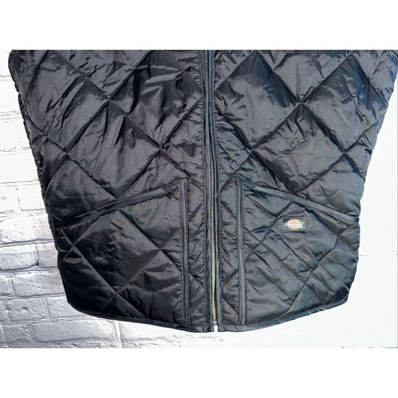 Dickies Men's Medium Big Diamond Quilted Nylon Vest - Picture 4 of 11